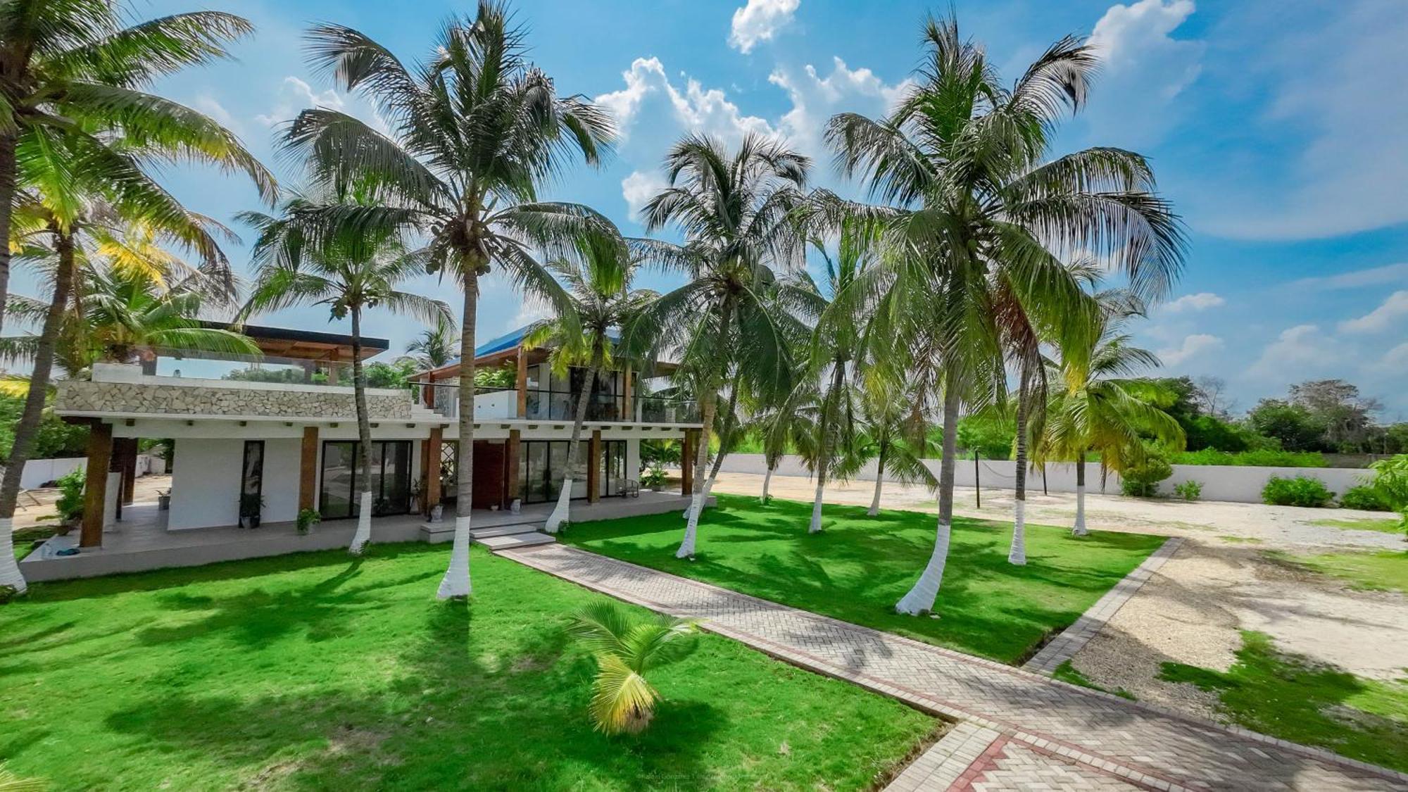 Сasa de vacaciones De Lujo Frente Al Mar En Tierra Bomba *