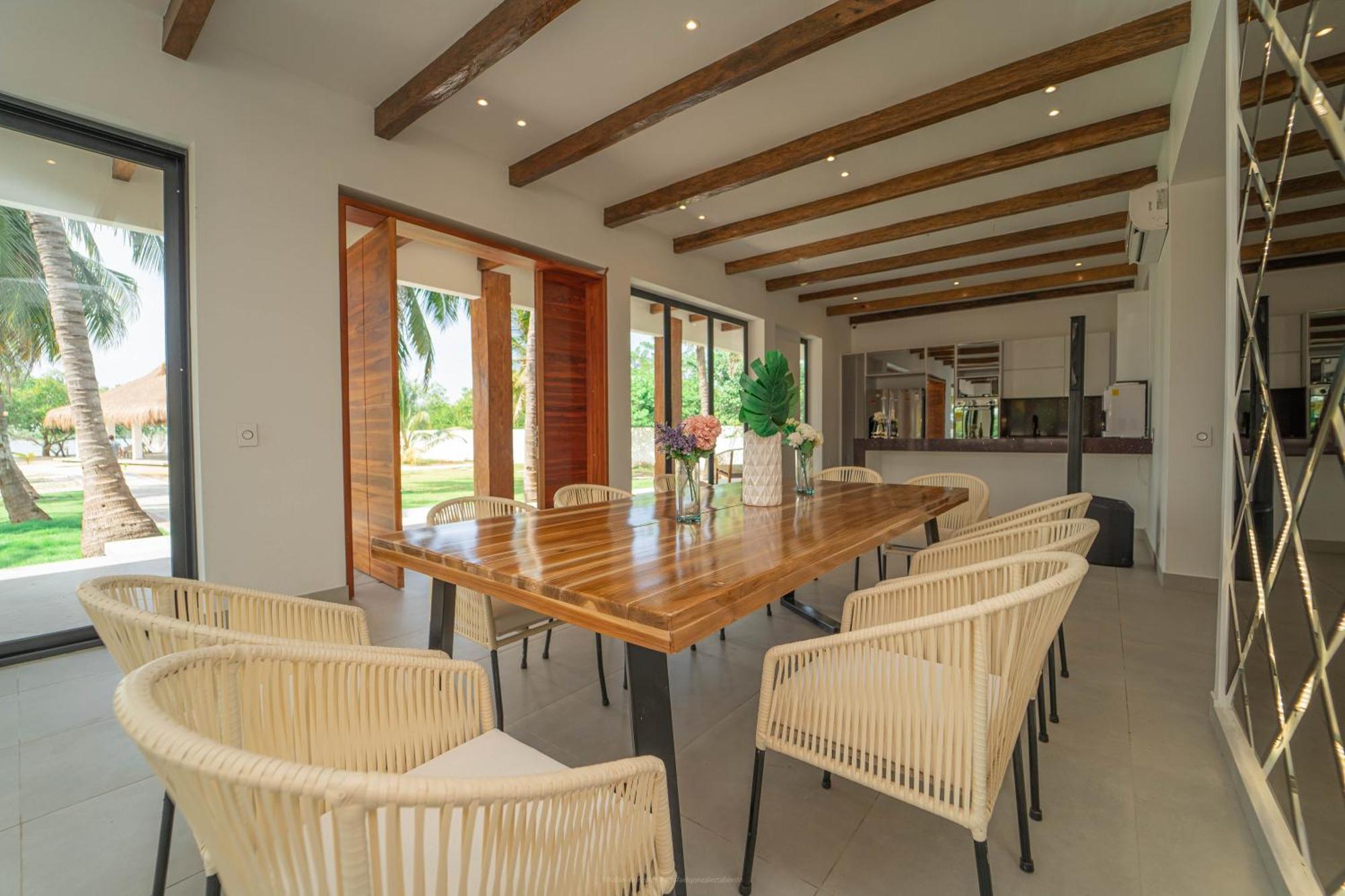 Сasa de vacaciones De Lujo Frente Al Mar En Tierra Bomba *